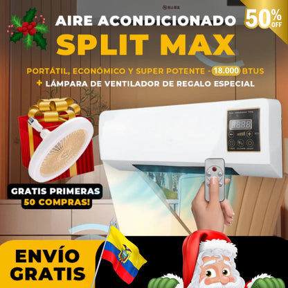 Aire Acondicionado Portátil SplitMax [ULTRA POTENTE] -